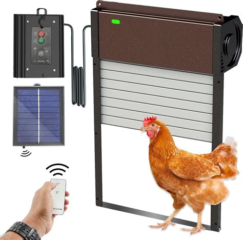 solar powered automatic chicken door|best automatic co-op door opener.